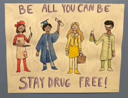 Red Ribbon Week 2022 High School Poster Winner