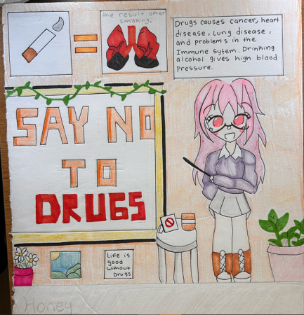 2022 Red Ribbon Week Middle School Winner