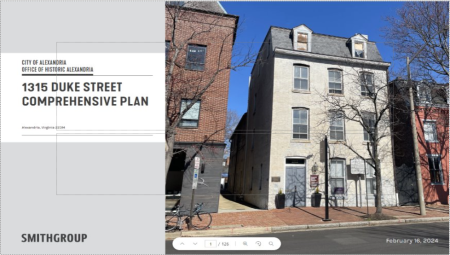 title page of slide show with photo of Freedom House Museum