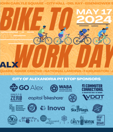Alexandria Bike to Work Day 2024