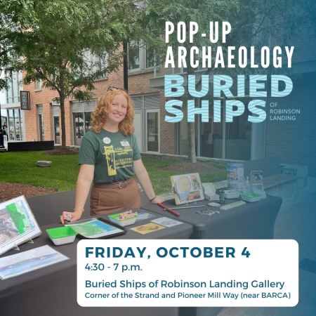 Buried Ships of Robinson Landing Exhibit