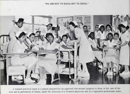 J.P. Burley Licensed Practical Nurse (LPN) Students.