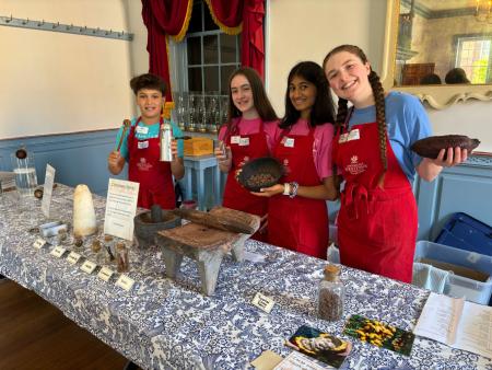 Jr. Docents at Gadsby's Tavern Museum