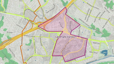 Landmark Van Dorn Health Plan Map