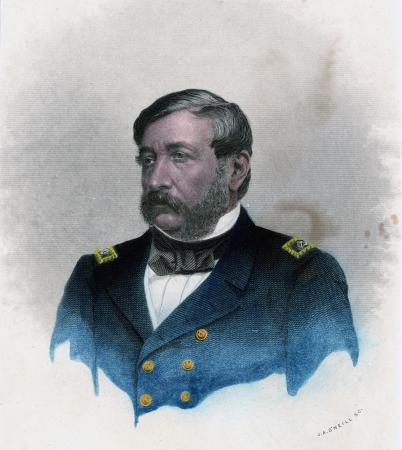 color lithograph of James Ward