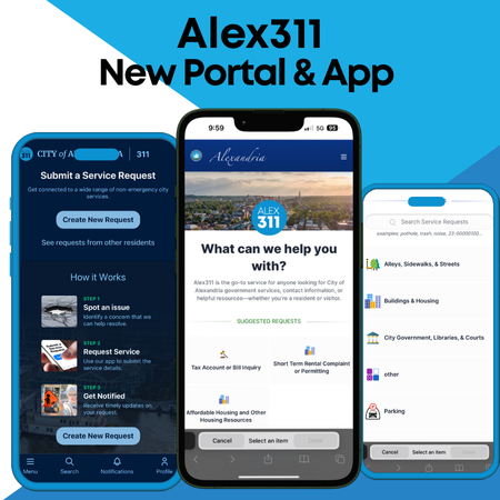 Picture of Alex311 Portal and app