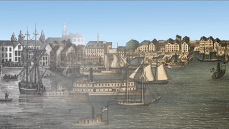 Alexandria old-new panorama image