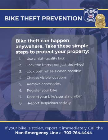 Bike Theft Prevention Tips