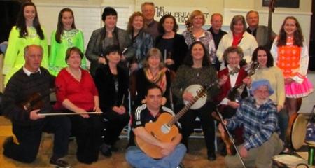 band with a variety of instruments