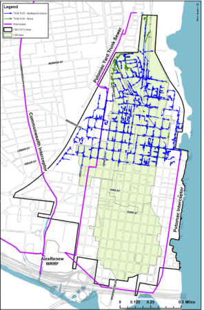 Old Town North Rehabilitation Map
