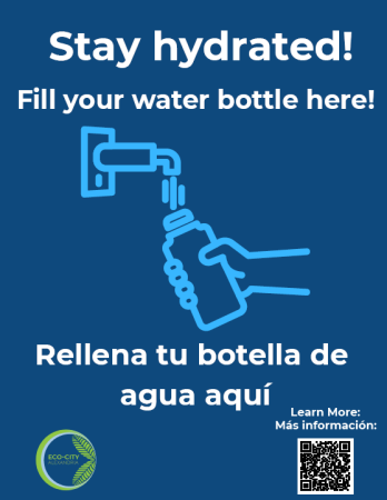 Stay Hydrated Program Sign