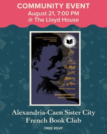 Alexandria-Caen Sister City French Book Club
