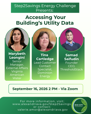 Step2Savings energy challenge webinar #2 flyer September Valerie amor