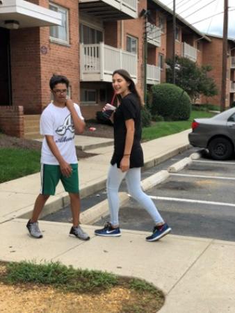 Hussein and his former PCA Norma have built a strong friendship.