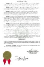 Proclamation in honor of Joseph McCoy 2021
