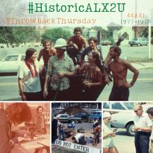 ThrowbackThursday: Photo Collage of Archaeology at the Courthouse Site 44AX1