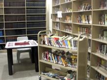 books in the inmate library
