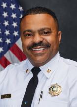 Corey A. Smedley was officially sworn in as the city's fire chief in January 2020, becoming the first African American fire chief for the City of Alexandria.