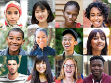 Collage Photos of Teens