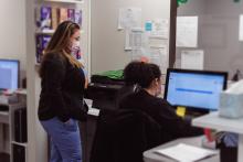 Receptionist photo