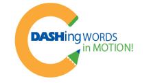 DASHing Words logo