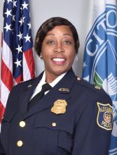 Official portrait of Assistant Chief of Police Tina Laguna.