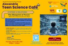 Teen Science Cafe flyer