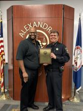 Sheriff Casey Receives an Award at CIT Course