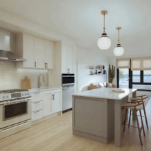 Apartment rendering for the Margot