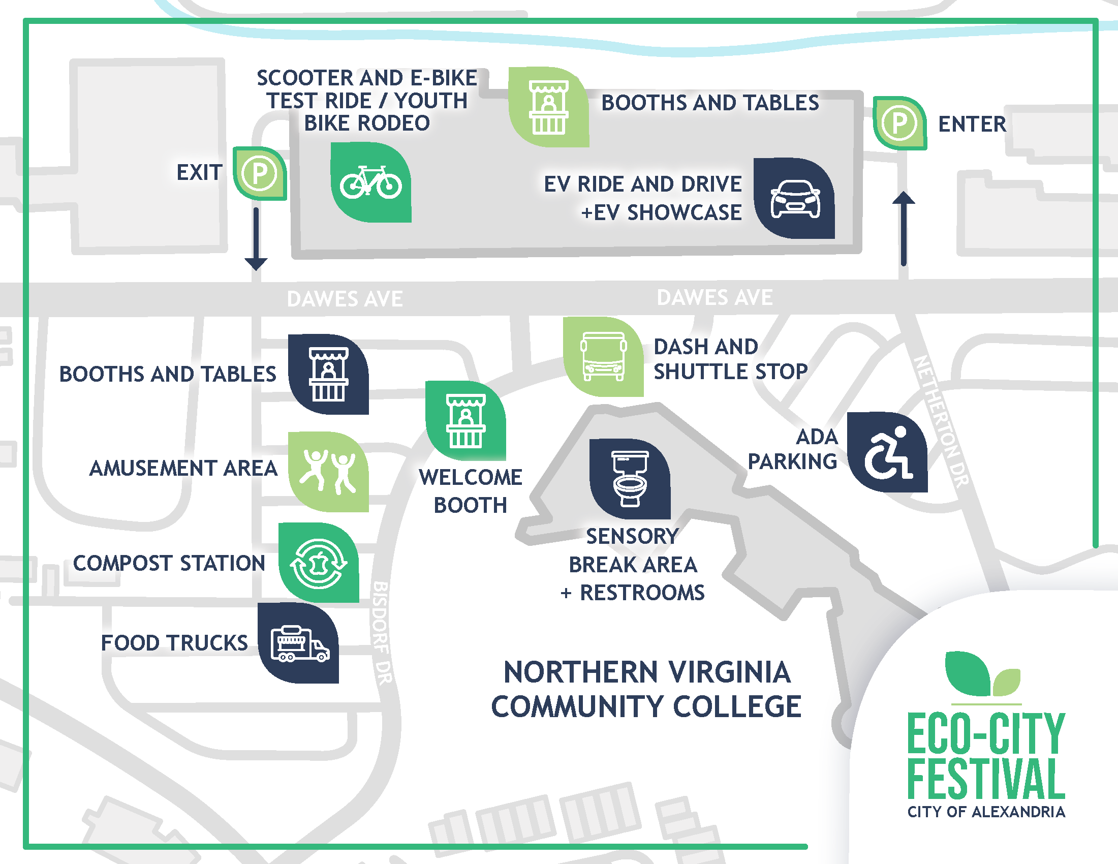Eco-City Festival Site Map